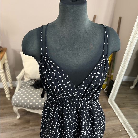 Anthropologie • Maeve • Finley Polka Dot Wide Leg Jumpsuit - Picture 11 of 14